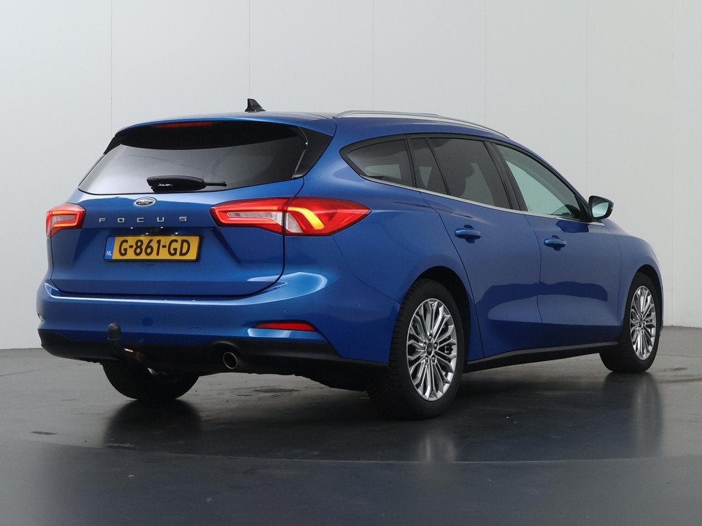 Ford Focus Wagon 1.0 EcoBoost Titanium Business | Trekhaak |, Auto's, Ford, Automatische klimaatregeling, Gebruikt, Euro 6, Geïmporteerd