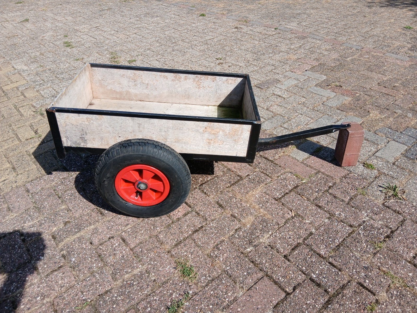 Originele Berg skelter kiepkar aanhanger - Netjes, Ophalen, Gebruikt, Berg