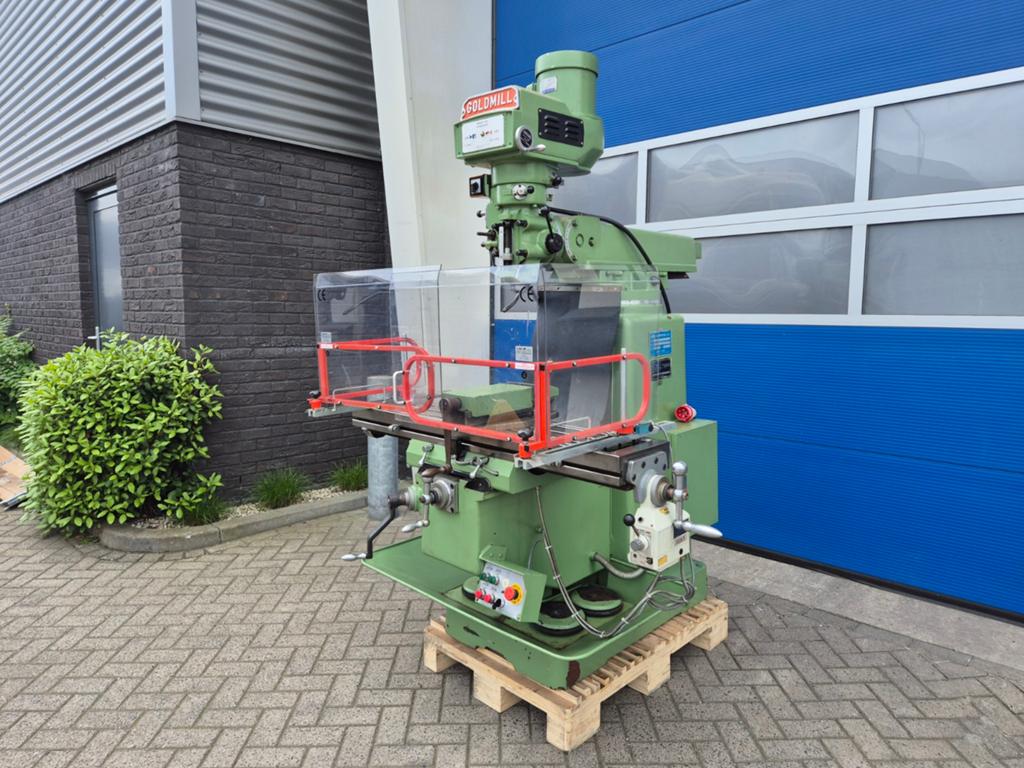 GOLDMILL 3-VS Freesbank Compleet 380V Rohm machineklem!, Gebruikt, Info@bolkmachinehandel.nl, GOLDMILL, Ophalen of Verzenden