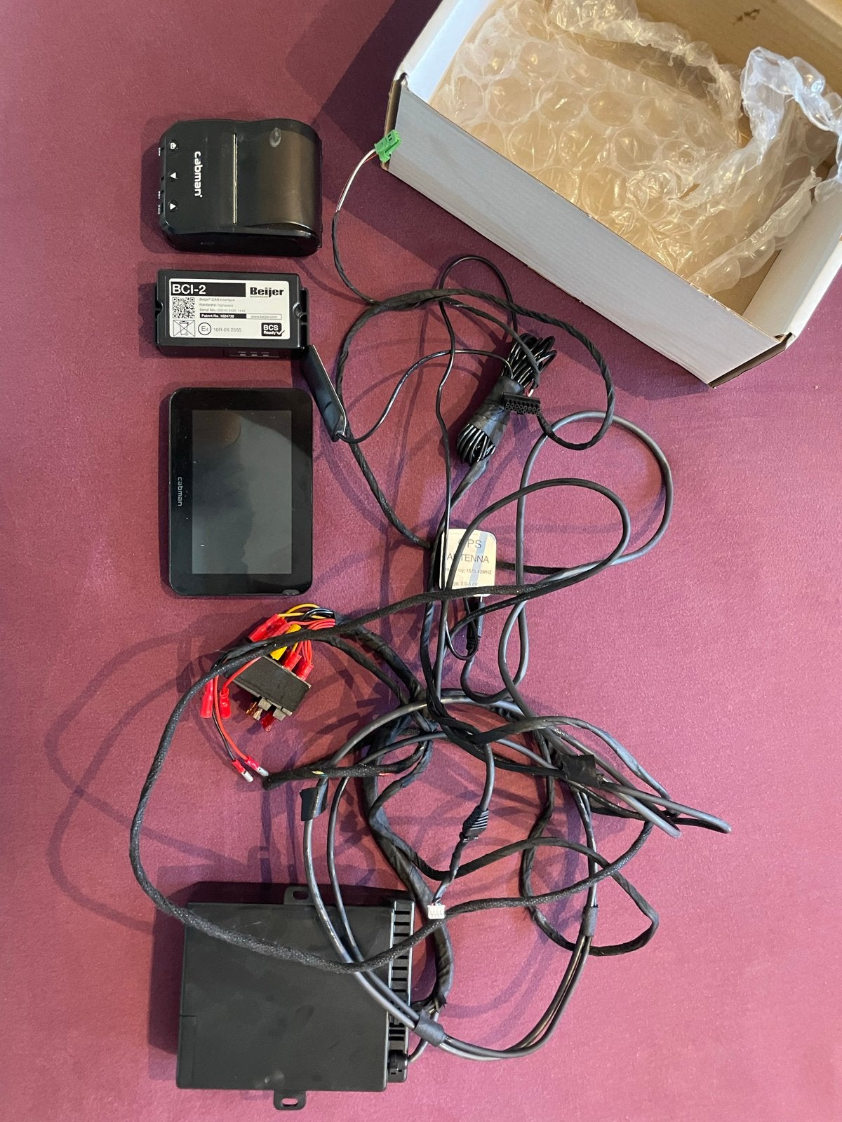 MDT CABMAN / COMPLEET taximeter systeem, Ophalen of Verzenden, Gebruikt