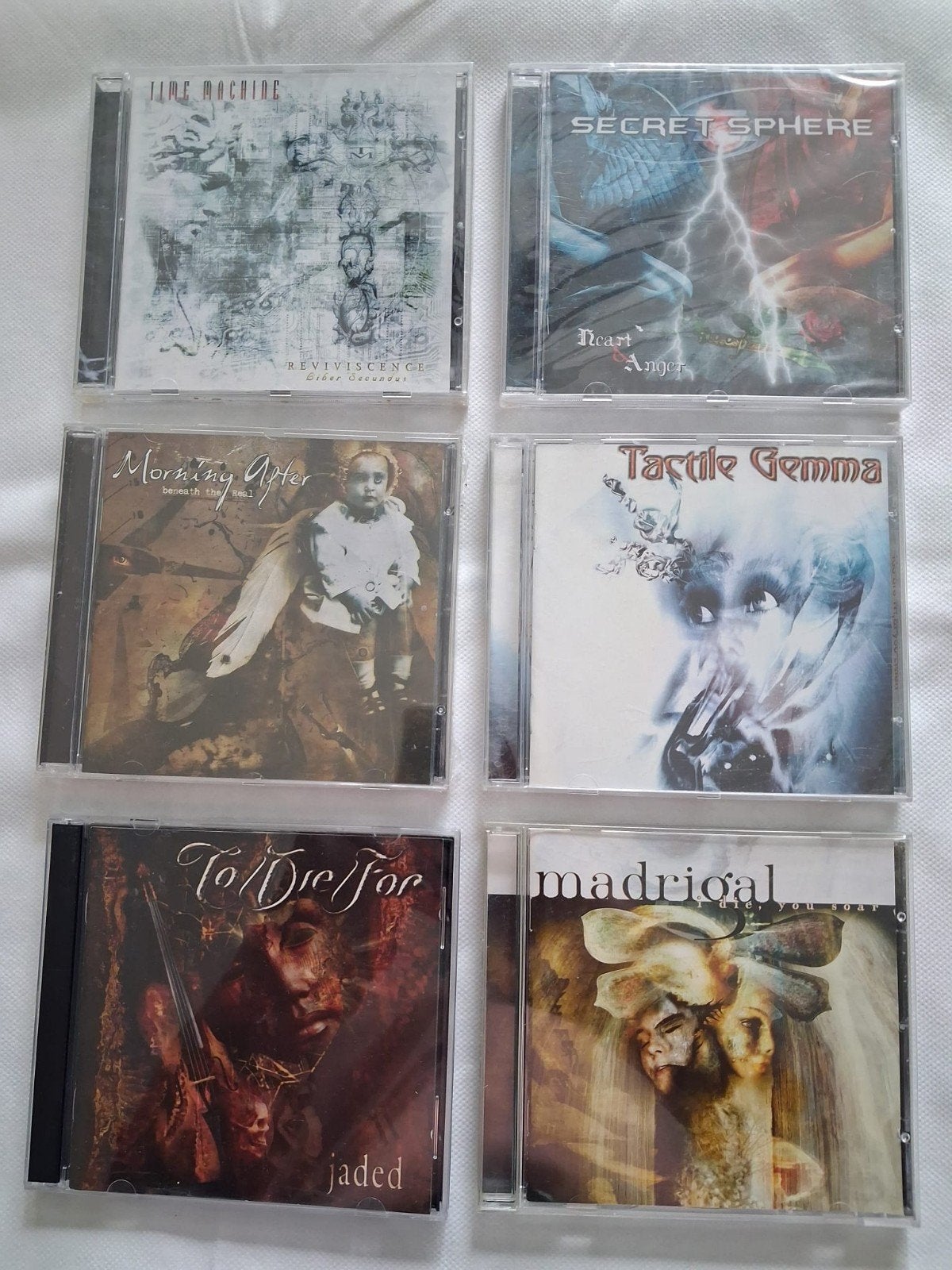 6 GOTHIC/METAL CD's, Ophalen of Verzenden, Nieuw in verpakking