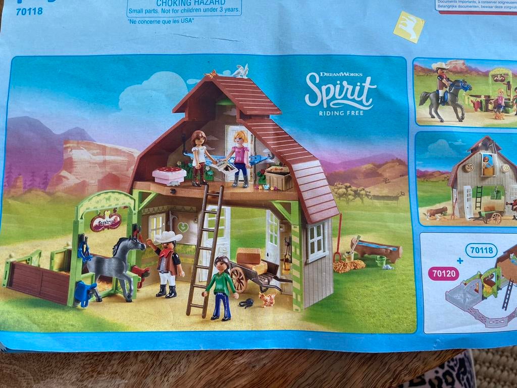 Playmobil spirit schuur, Kinderen en Baby's, Speelgoed | Playmobil, Ophalen, Zo goed als nieuw