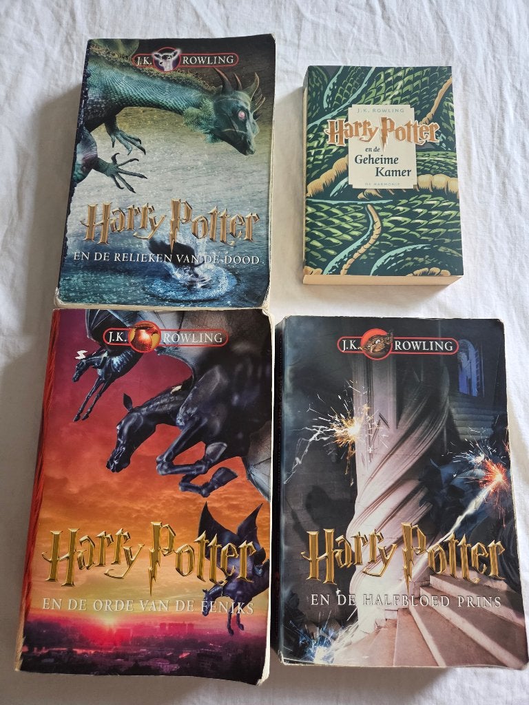 Harry potter boeken. Engels en Nederlands. J.k. rowling, Ophalen of Verzenden, Zo goed als nieuw, Boek of Poster