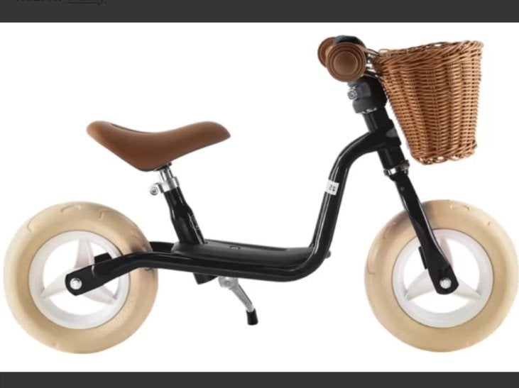 Puky Starter Classic Loopfiets Zwart - Zo goed als nieuw, Kinderen en Baby's, Ophalen, Zo goed als nieuw, Loopfiets