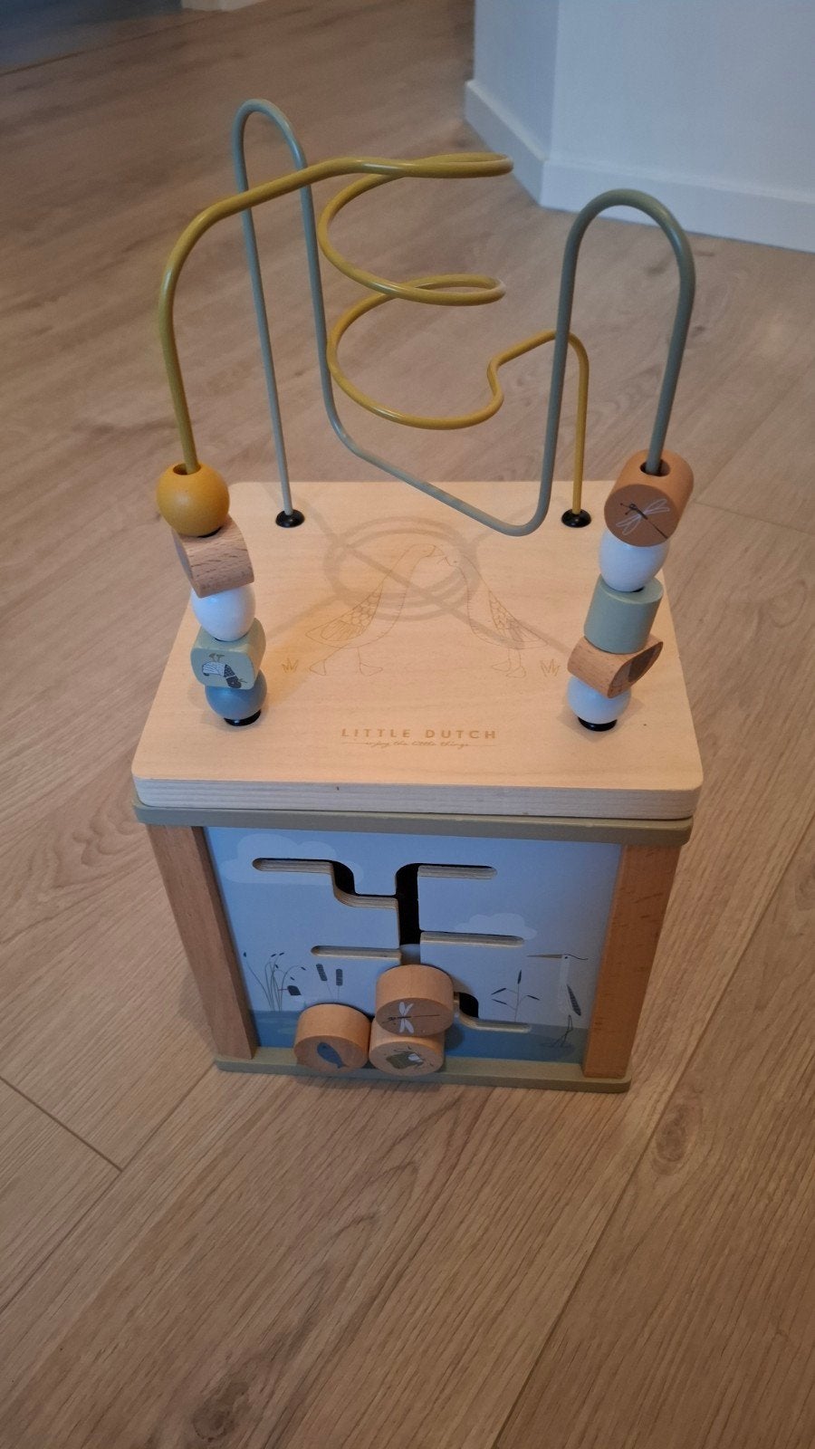 Little Dutch - Little Goose houten activiteiten kubus vanaf, Ophalen, Zo goed als nieuw