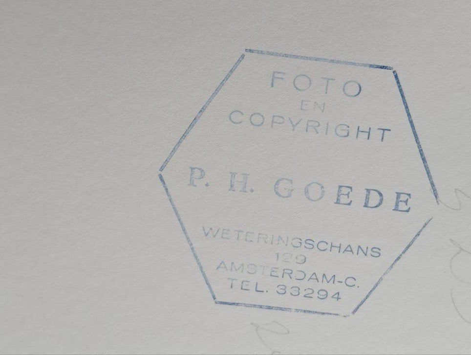 Piet Goede experimentele zero nul foto, Ophalen of Verzenden
