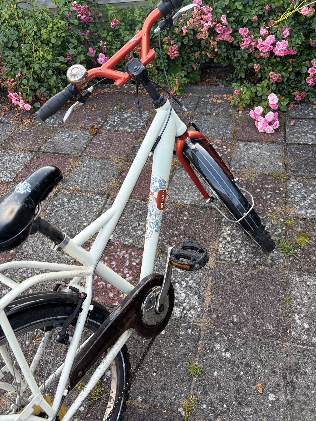 Kinderfiets B'Twin 20 inch - Gebruikt, Fietsen en Brommers, Fietsen | Kinderfietsjes, Ophalen of Verzenden, Gebruikt, Velgrem