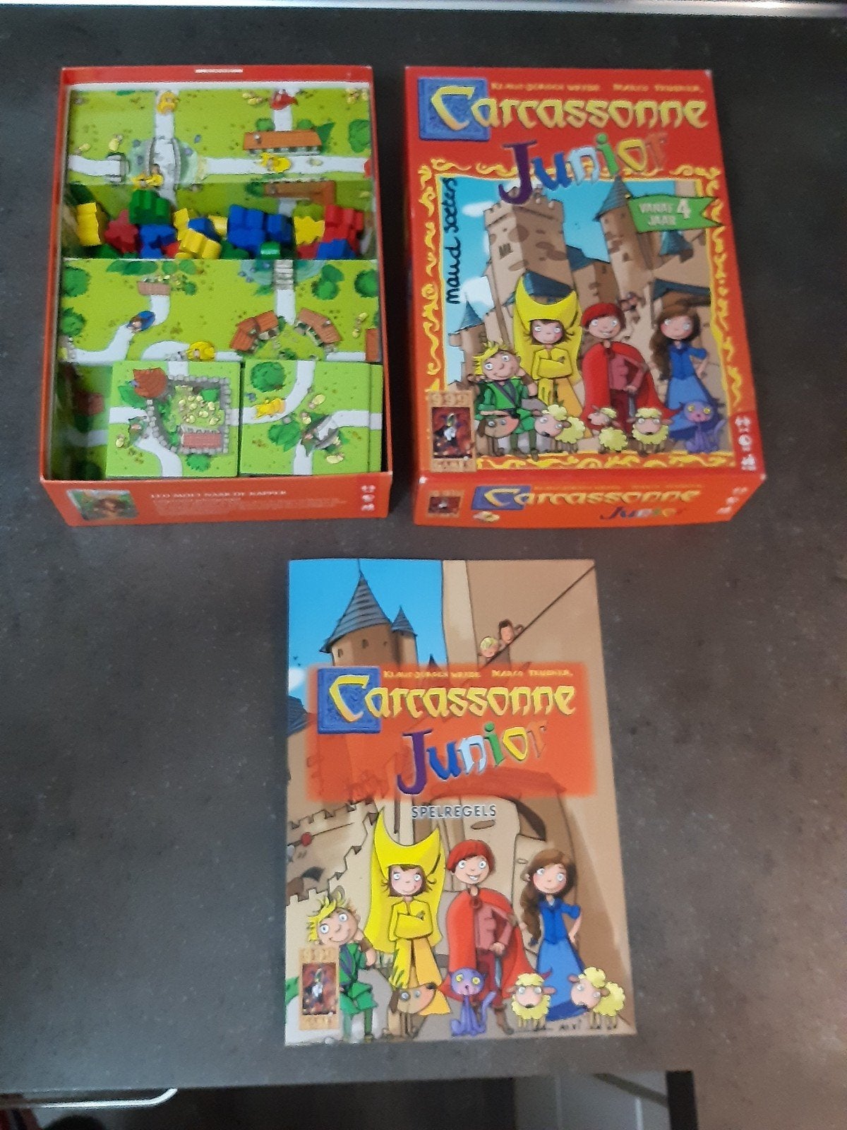 Carcassonne junior uitmuntende staat 2009, Ophalen of Verzenden, Zo goed als nieuw