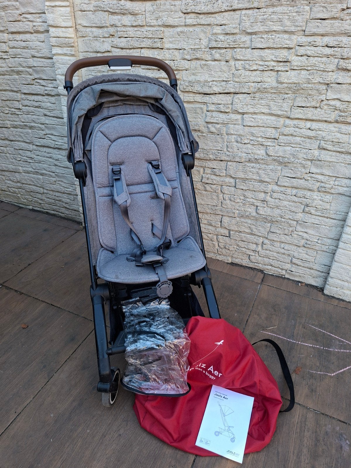 Joolz Aer Buggy - Lichtgewicht en Compact, Ophalen, Gebruikt, Overige merken, Regenhoes
