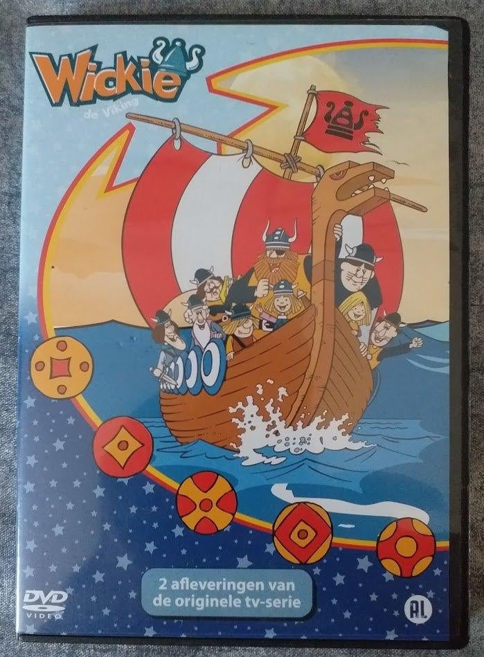 DVD: Wickie de Viking deel 3 [4922]  [CdDVTe], Tekenfilm, Ophalen of Verzenden, Zo goed als nieuw, Alle leeftijden