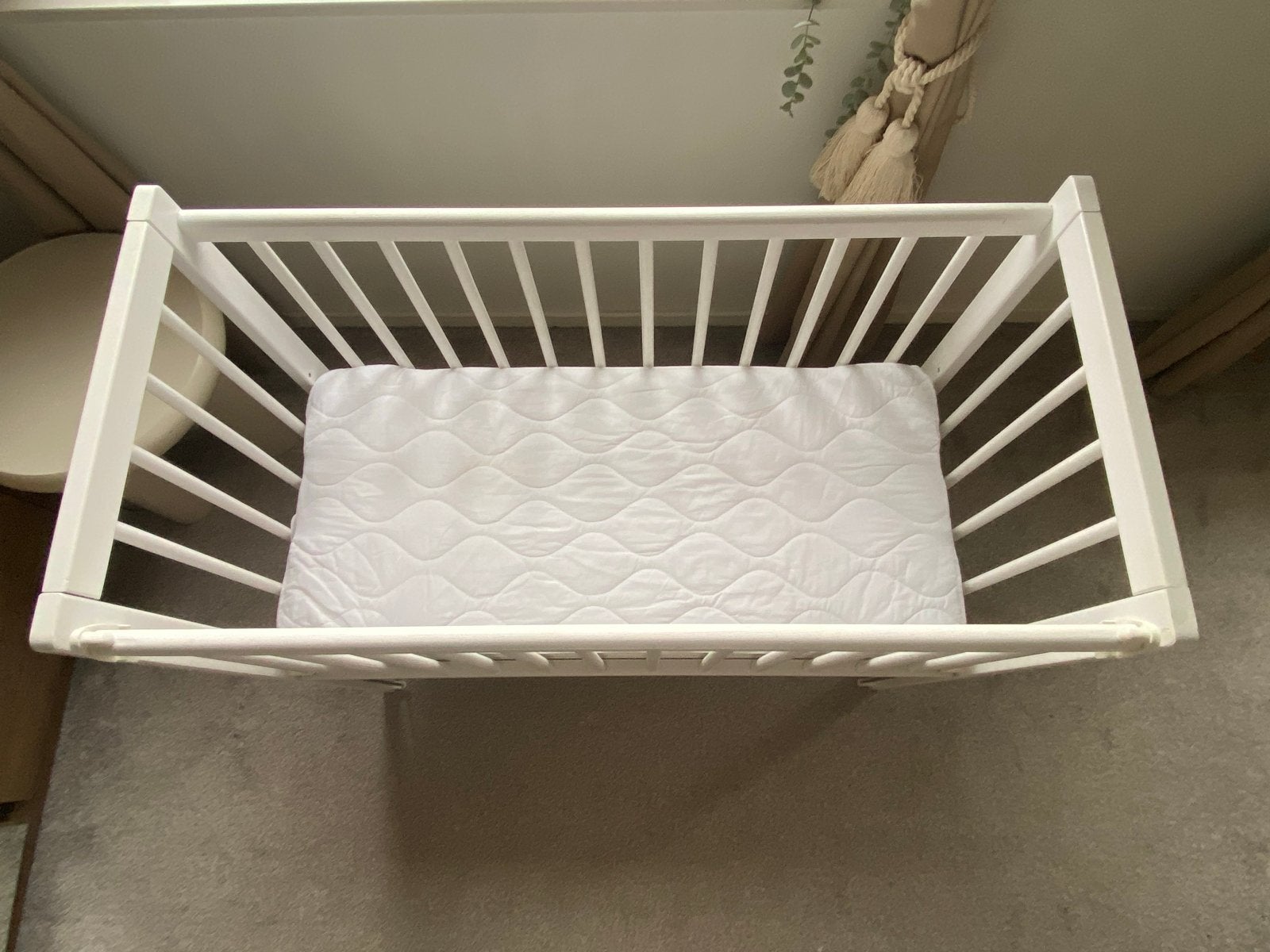 Petite Amélie Co-sleeper/Wieg - Wit, Ophalen of Verzenden, Zo goed als nieuw, Wieg
