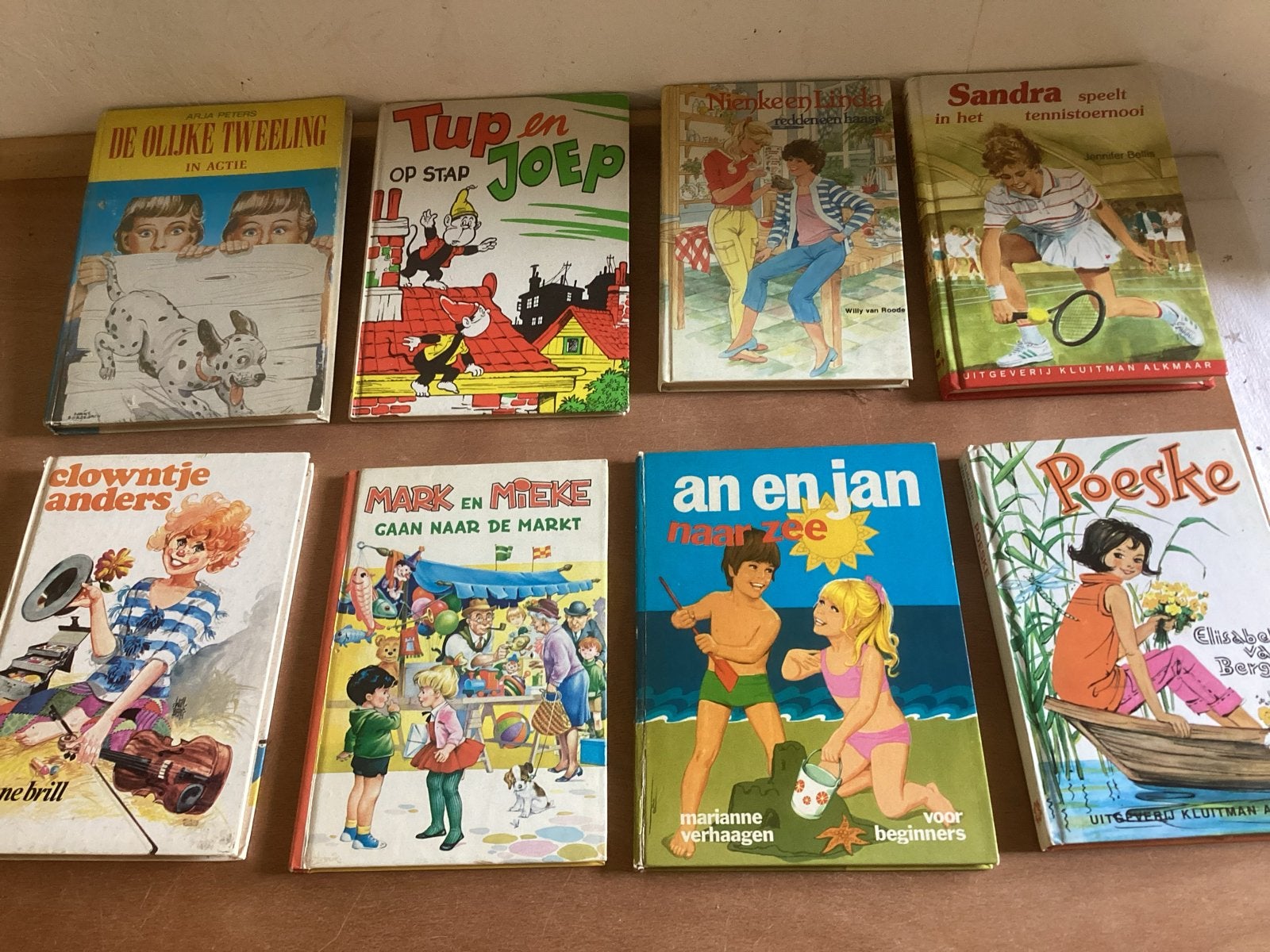 Collectie vintage kinderboeken (8 stuks), Ophalen of Verzenden, Gelezen, Fictie algemeen
