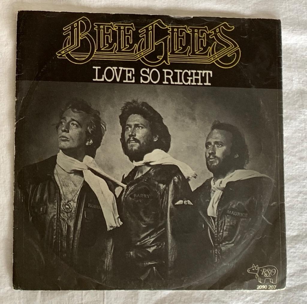 bee gees - love so right, Gebruikt, 7 inch, Single, Ophalen of Verzenden