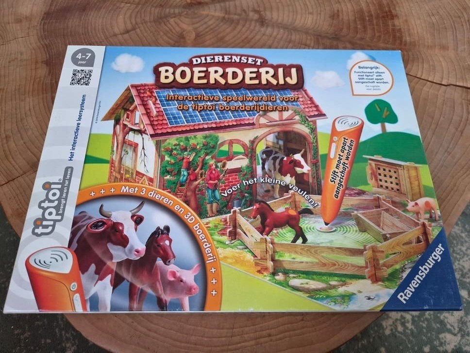 Tiptoi Dieren Boerderij Interactieve Speelwereld, Kinderen en Baby's, Speelgoed | Educatief en Creatief, Ophalen of Verzenden