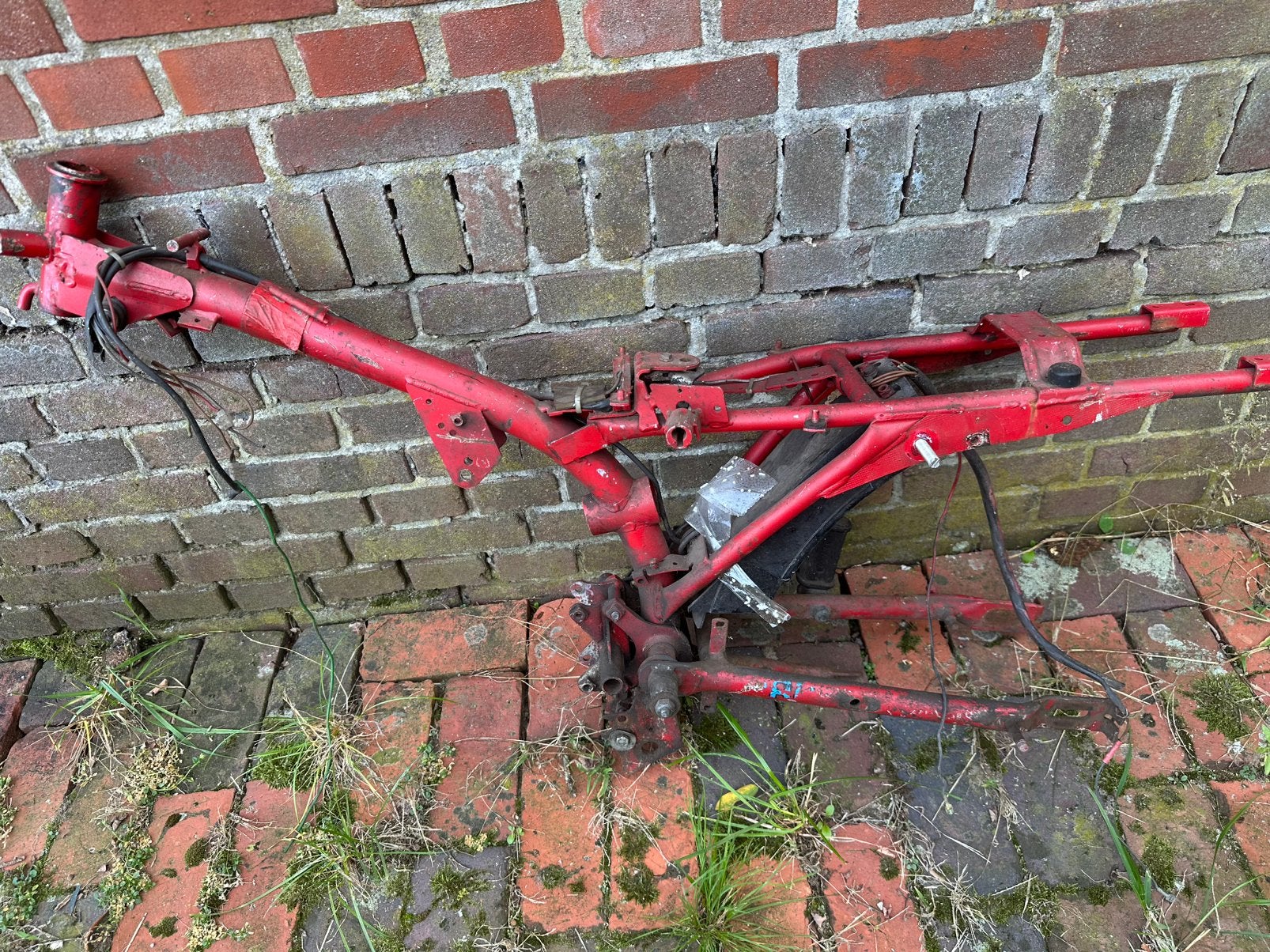 Zündapp 517- 35 frame zonder alu!!!!, Ophalen of Verzenden, Zo goed als nieuw, Frame