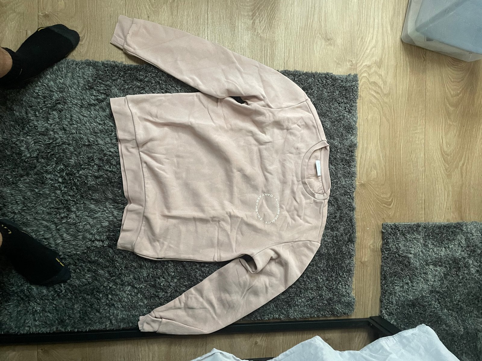 Roze Daily Aesthetikz sweater maat M, Lange mouw, Roze, Gedragen, Ophalen