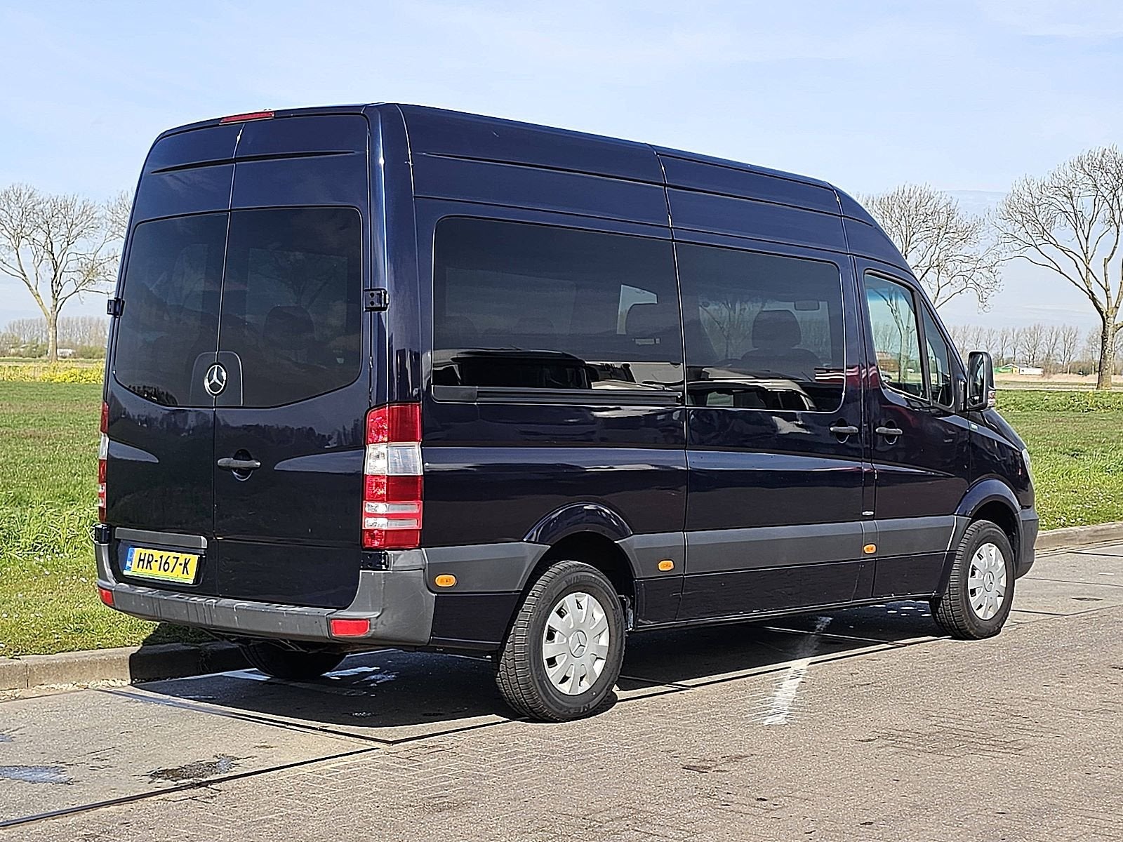 MERCEDES-BENZ SPRINTER 213 ac 9-pers euro6, Gebruikt, Euro 6, 129 pk, Blauw