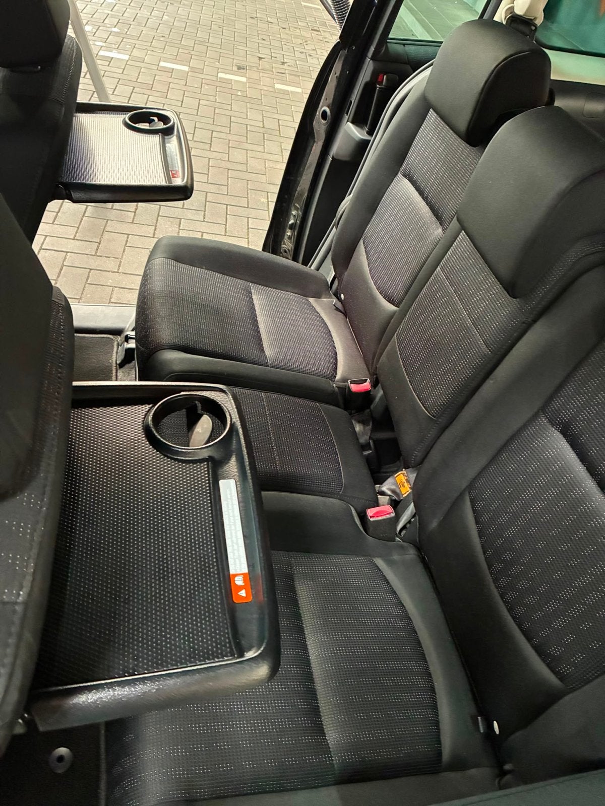 Mazda 5 2.0 2009 Zwart, Auto's, 145 pk, 4 cilinders, 7 stoelen, Zwart
