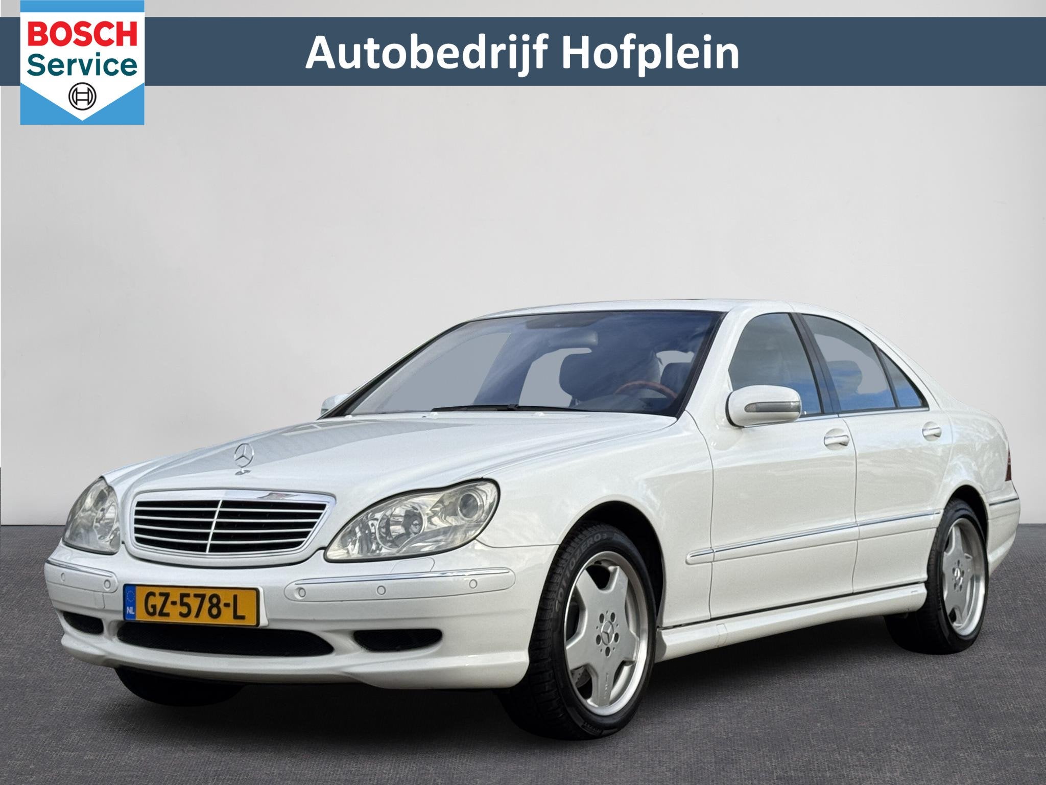 Mercedes-Benz S-klasse AMG 55 | Automaat | Airco | Luchtveri, Auto's, Automaat, Gebruikt, 8 cilinders, 360 pk