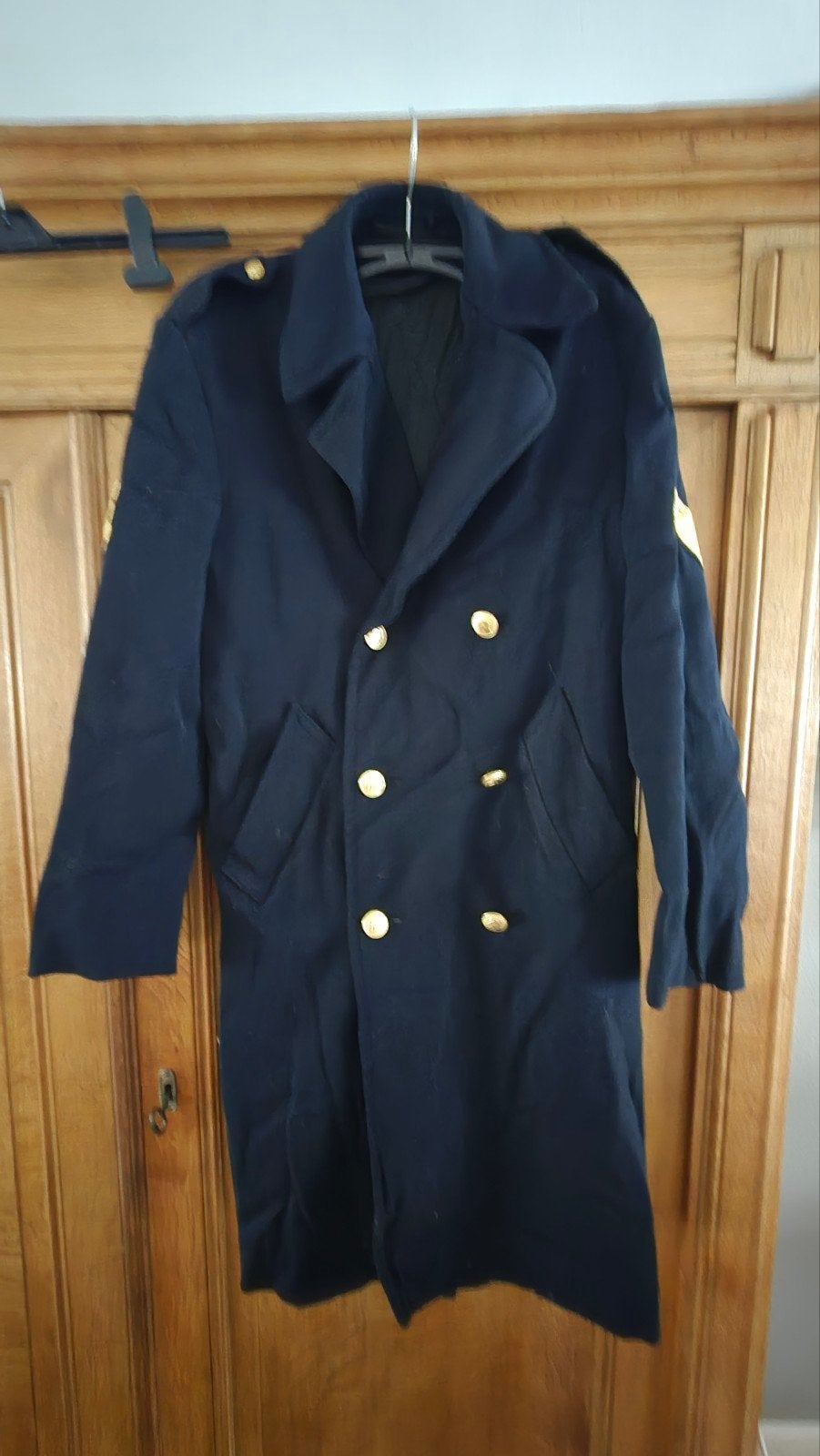 Vintage Brandweerjas - Uniek Stuk met Gebruikerssporen, Ophalen of Verzenden