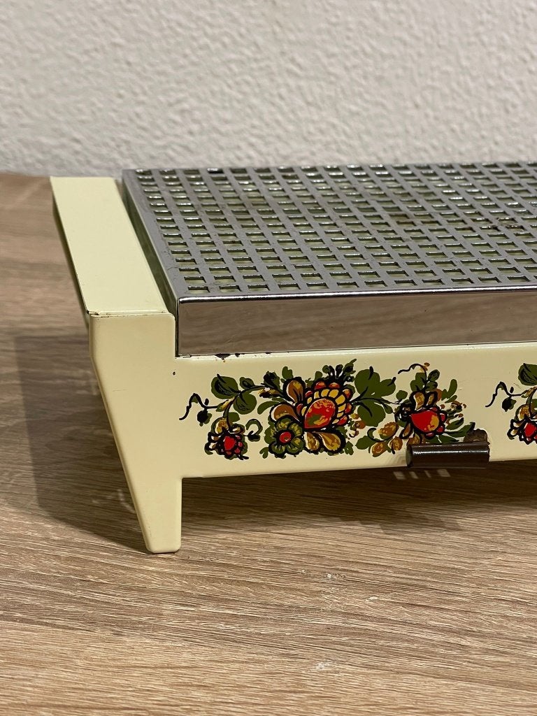 Prachtige vintage rechaud van Brabantia compacte uitvoering., Beige, Ophalen of Verzenden, Brabantia, Brabantia