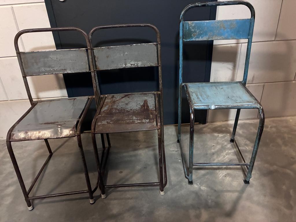 Raw Materials java stoel ijzer, Ophalen, Gebruikt, Overige kleuren, Drie