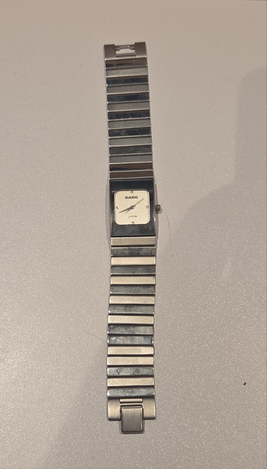 Rado Jubile unisex horloge, Sieraden, Tassen en Uiterlijk, Overige merken, Staal, Gebruikt, Staal