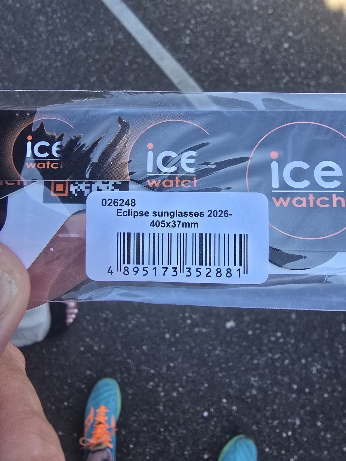 Ice Watch Eclipse zonnebril ( PER DIRECT OPHALEN!) 3 STUKS, Zonnebril, Zwart, Nieuw, Ophalen