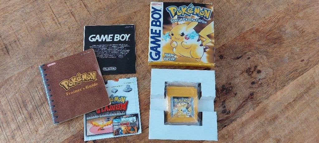 Pokemon yellow gameboy, 1 speler, Zo goed als nieuw, Vanaf 3 jaar, Ophalen
