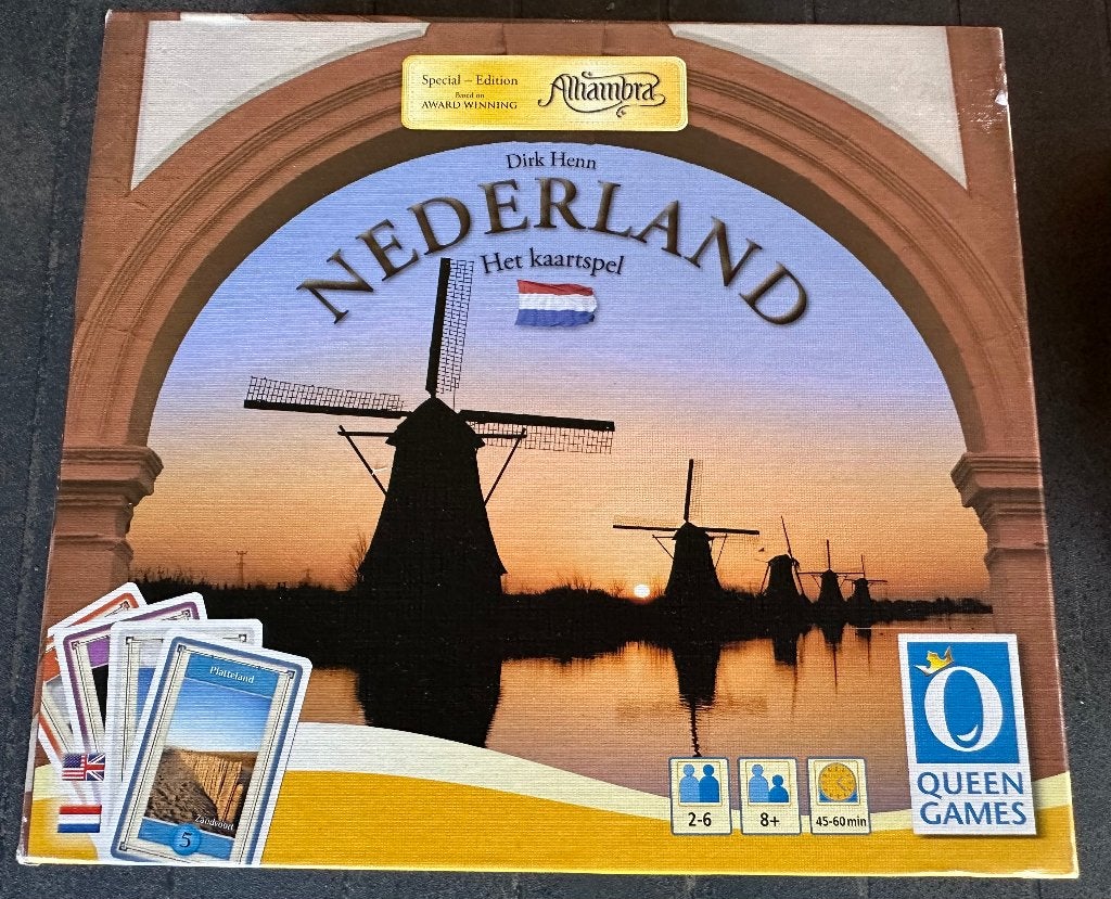 Alhambra Nederland het kaartspel, Verzenden, Zo goed als nieuw, Queen Games