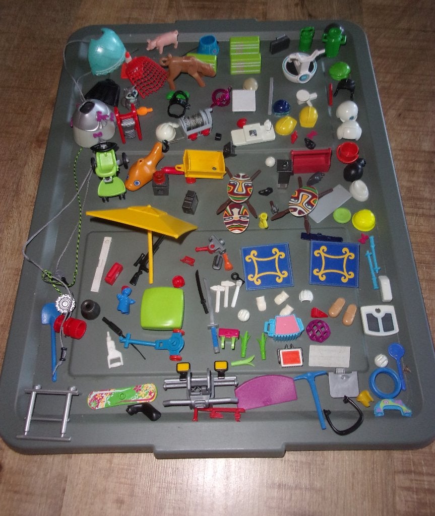 heel veel losse spulletjes voor Playmobil, Ophalen of Verzenden, Gebruikt, Losse onderdelen, Overige typen