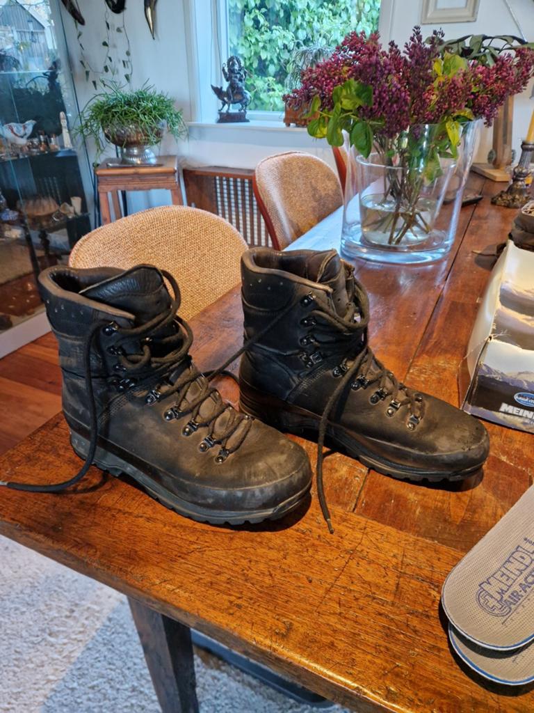 Meindl Bergschoenen Maat 42-43 - Uitstekende Staat, Sport en Fitness, Bergsport en Wandelen, Ophalen of Verzenden, Gebruikt, Schoenen