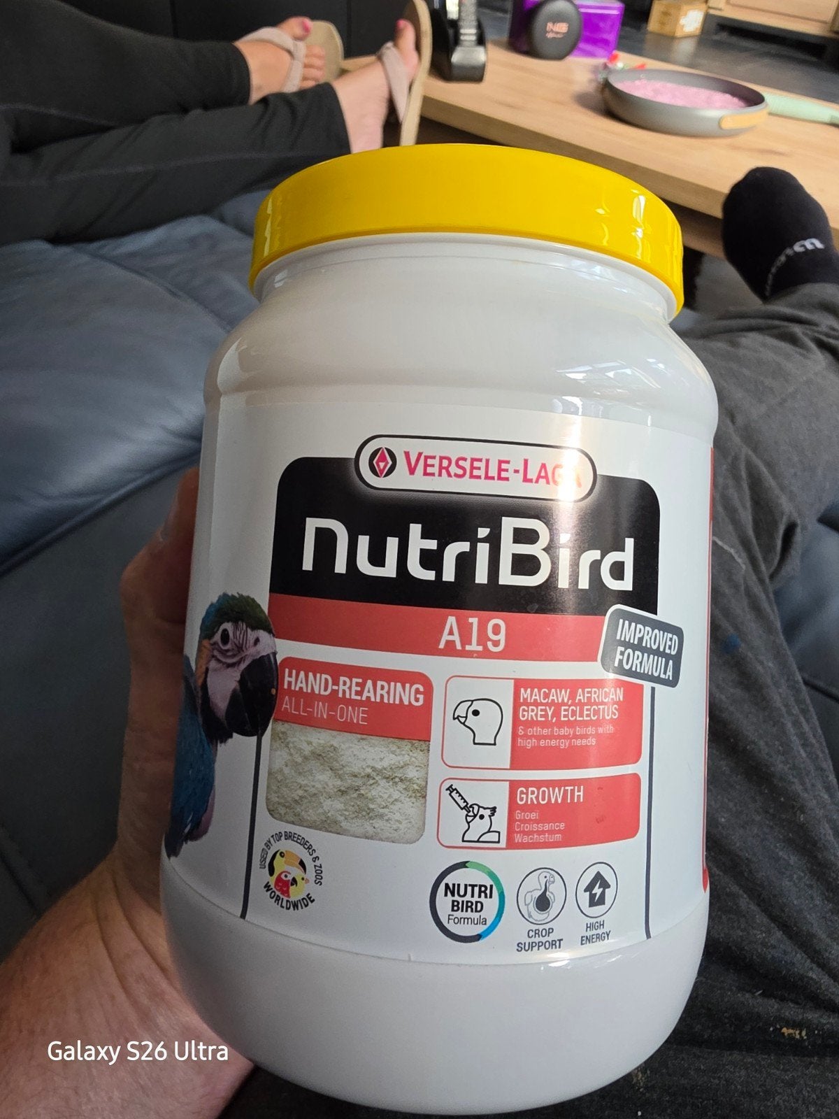 Versele-Laga NutriBird A19 Handopfok vogelvoer (Aangebroken, Ophalen of Verzenden