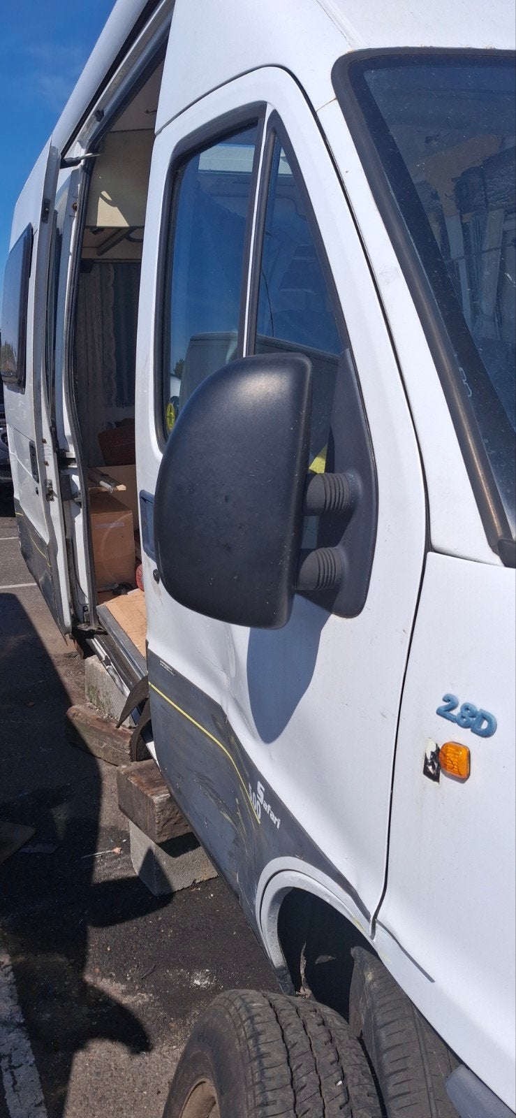 onderdelen waaronder spiegels  ducato 230 (2001) boxer jumpe, Auto-onderdelen, Spiegels, Ophalen of Verzenden, Gebruikt, Citroën