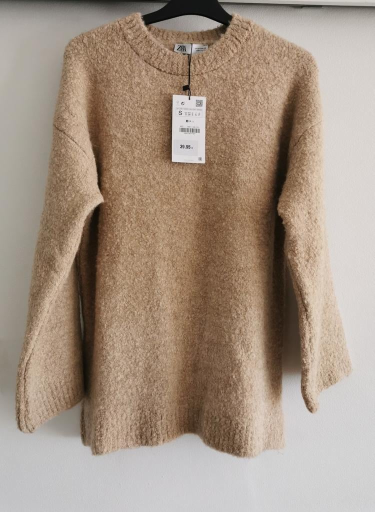 ZARA trui van bouclé tricot mt. S/M, Maat 38/40 (M), Verzenden, Nieuw, Zara
