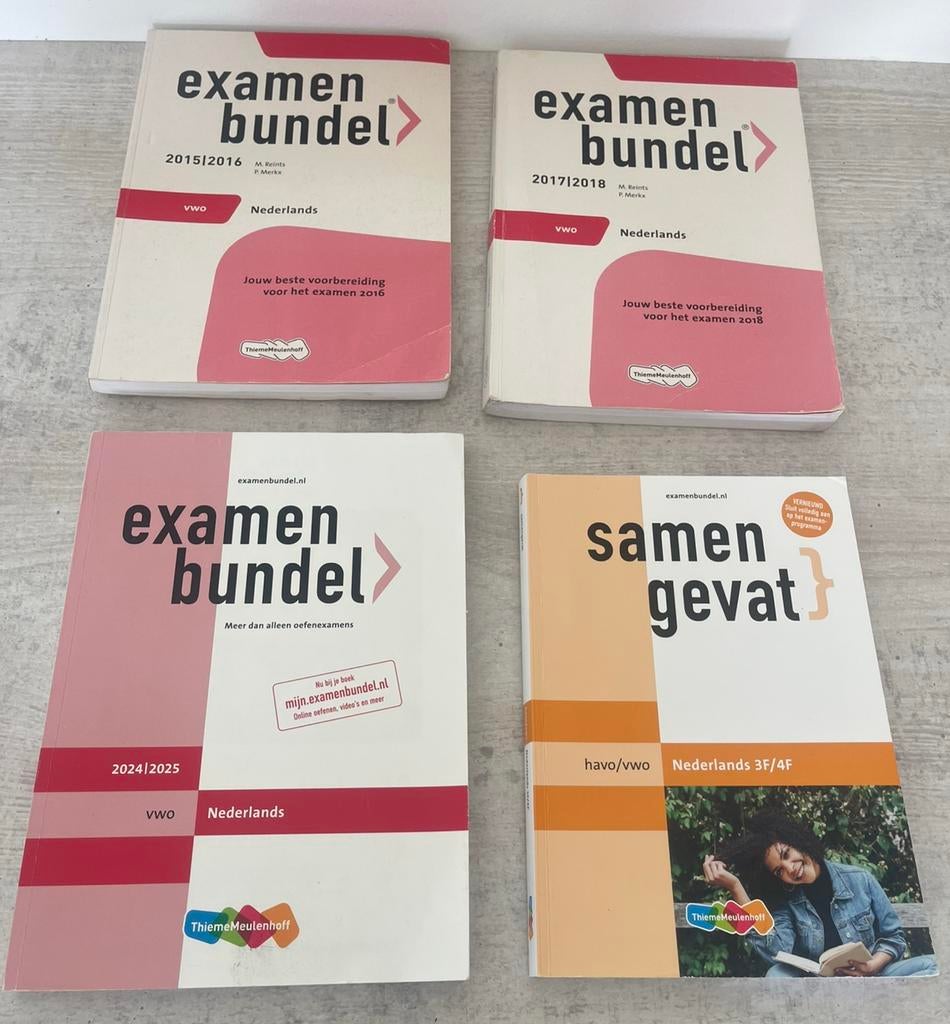 VWO Examenbundels & Samengevat Boeken, Ophalen, Zo goed als nieuw, VWO