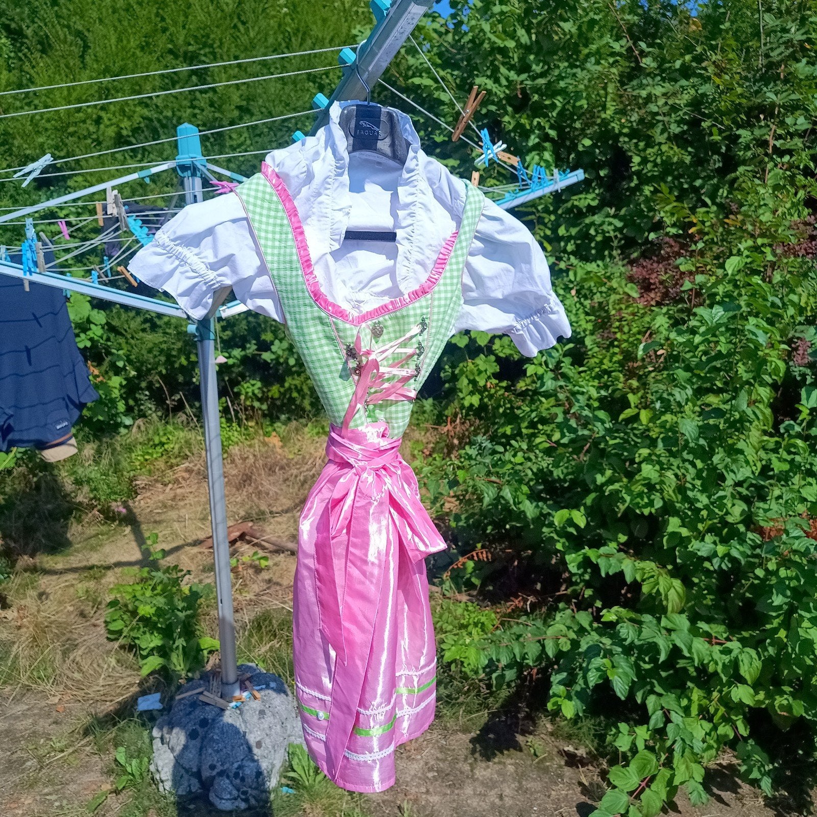 Dirndl 36 kort zgan set jurk blouse schort Oktoberfest, Kleding | Dames, Ophalen of Verzenden, Kleding, Maat 36 (S), Ludwig & Therèse