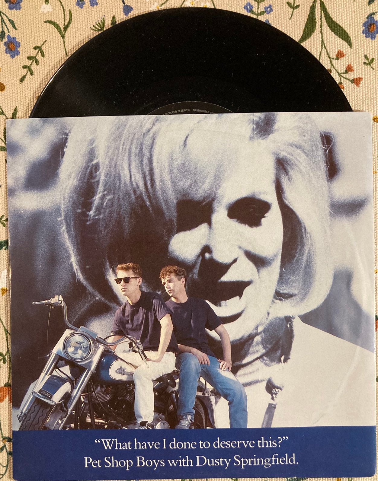 Vinyl single Pet Shop Boys & Dusty - What have I done to des, 7 inch, Ophalen of Verzenden, Zo goed als nieuw, Pop
