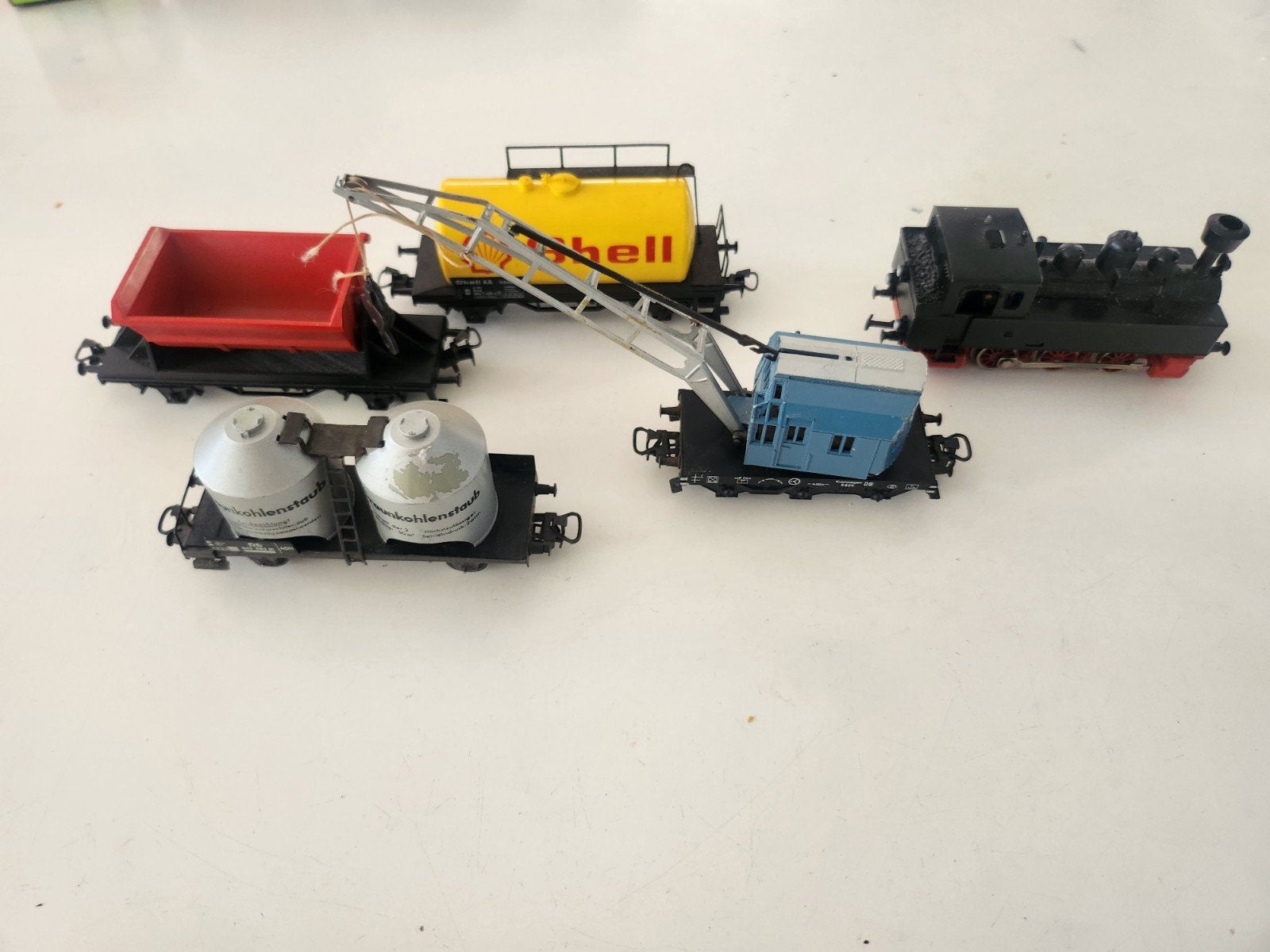 Märklin Treinset H0 met Locomotief en Wagons, Hobby en Vrije tijd, Ophalen of Verzenden