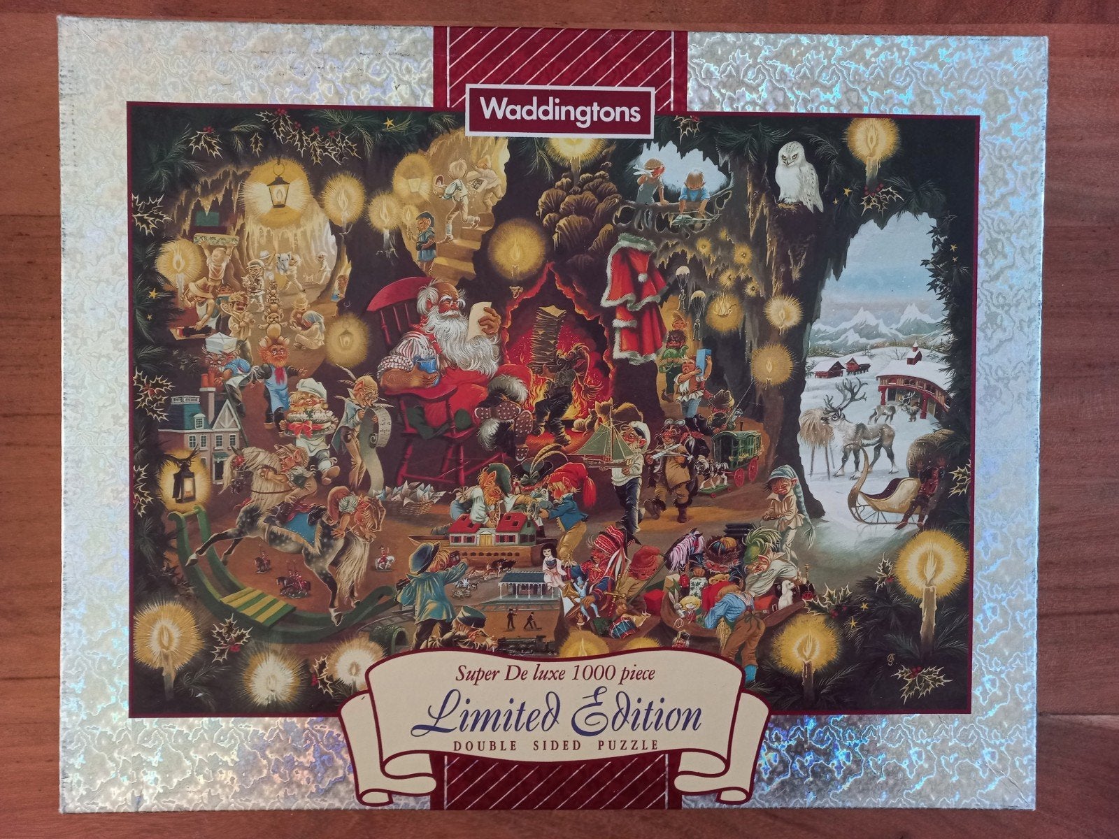Waddingtons - Santa's Grotto, Ophalen of Verzenden, 500 t/m 1500 stukjes, Zo goed als nieuw