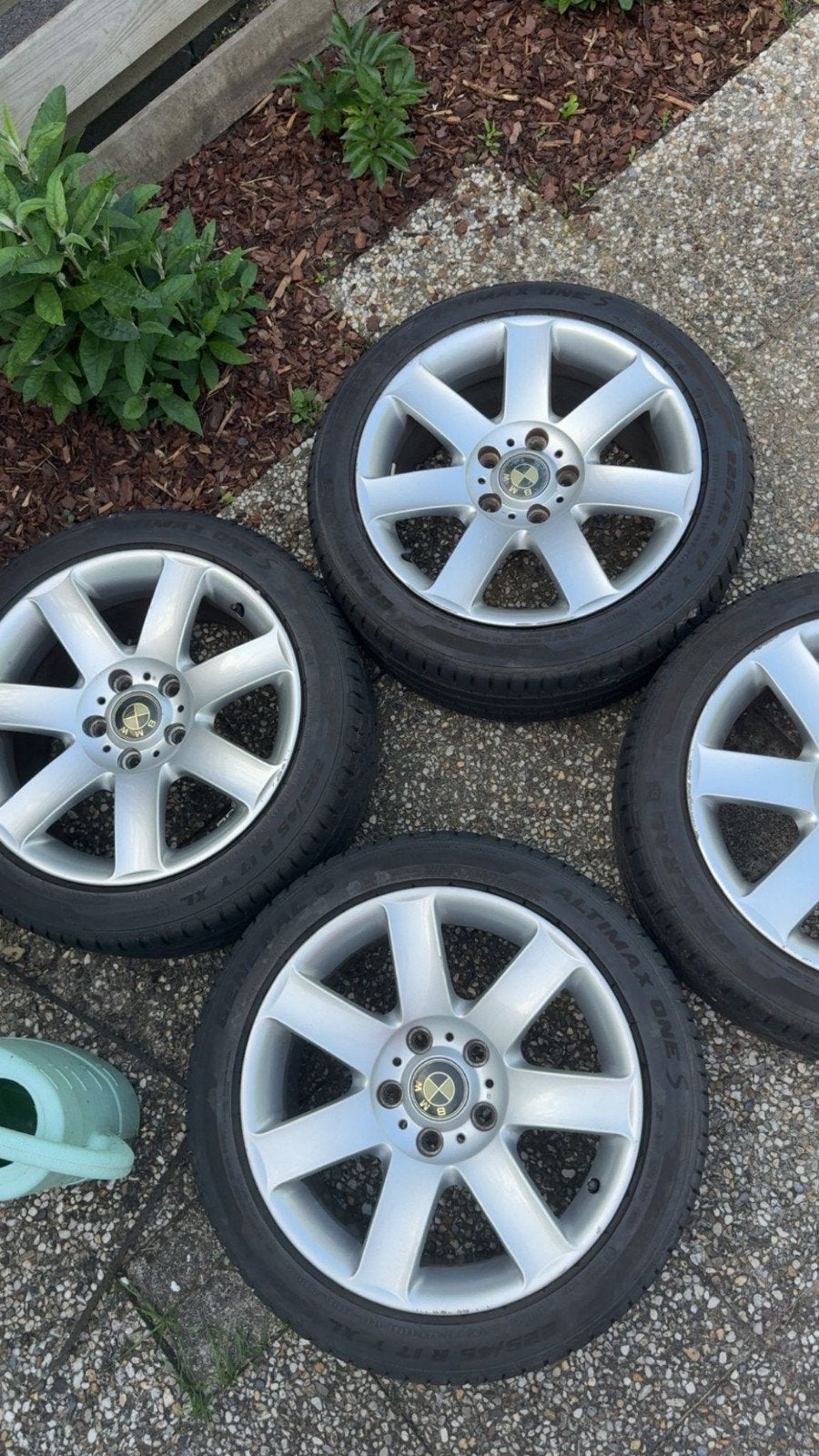 Prachtige velgen met goede banden!, Auto-onderdelen, Ophalen, 17 inch, All Season, Band(en)