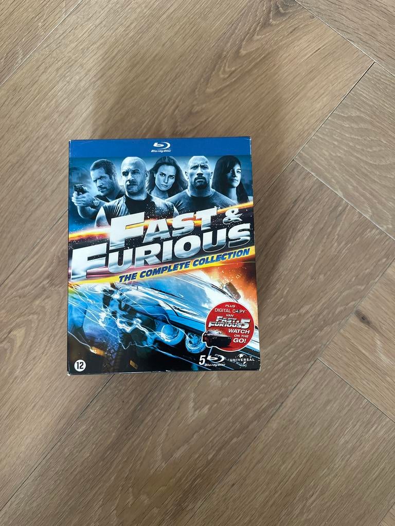 Fast & Furious: The Complete Collection blu-ray, Ophalen of Verzenden, Gebruikt, Actie, Boxset