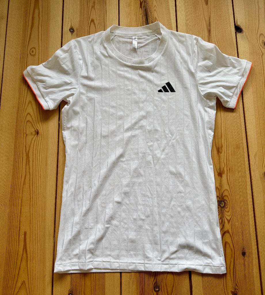 Adidas Sport Shirt - Melbourn Pro Tennis Tee - Wit - Small, Wit, Nieuw, Ophalen of Verzenden, Adidas
