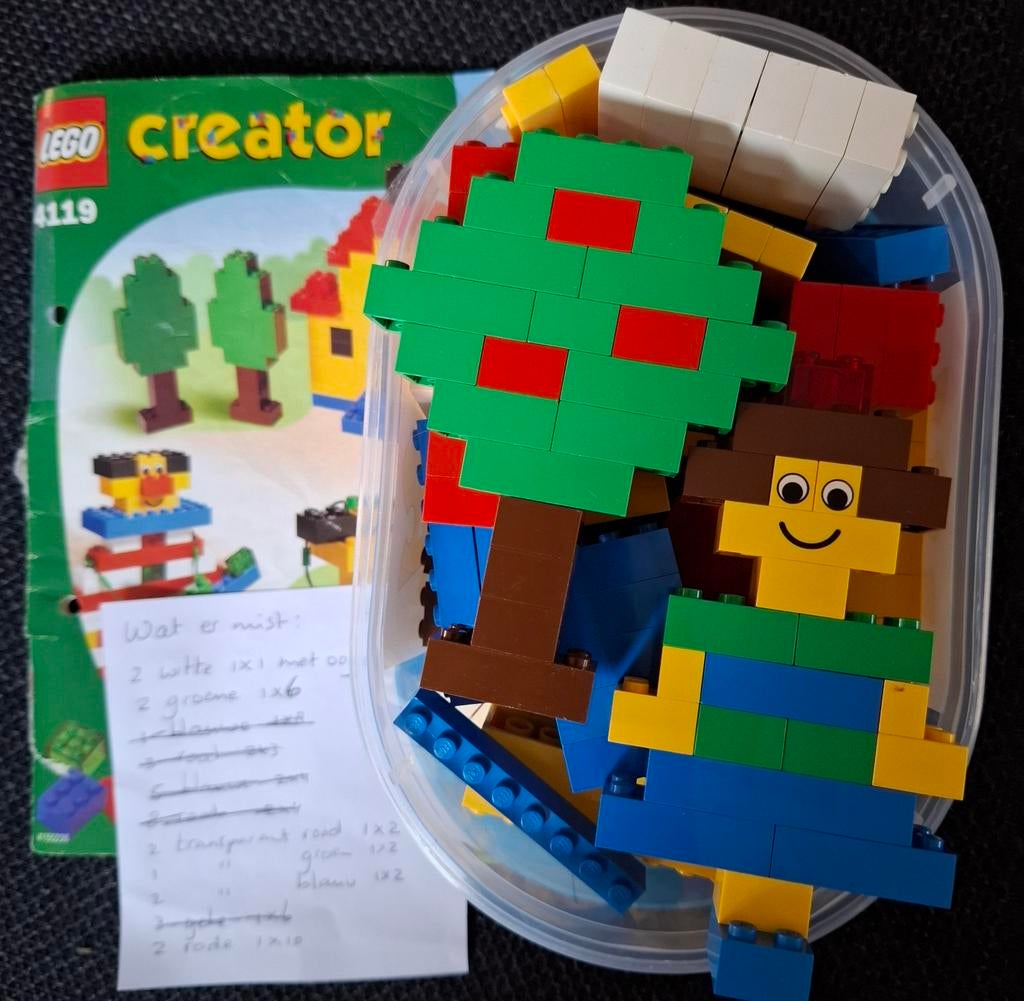 Lego creator 4119, Ophalen, Gebruikt, Complete set, Lego