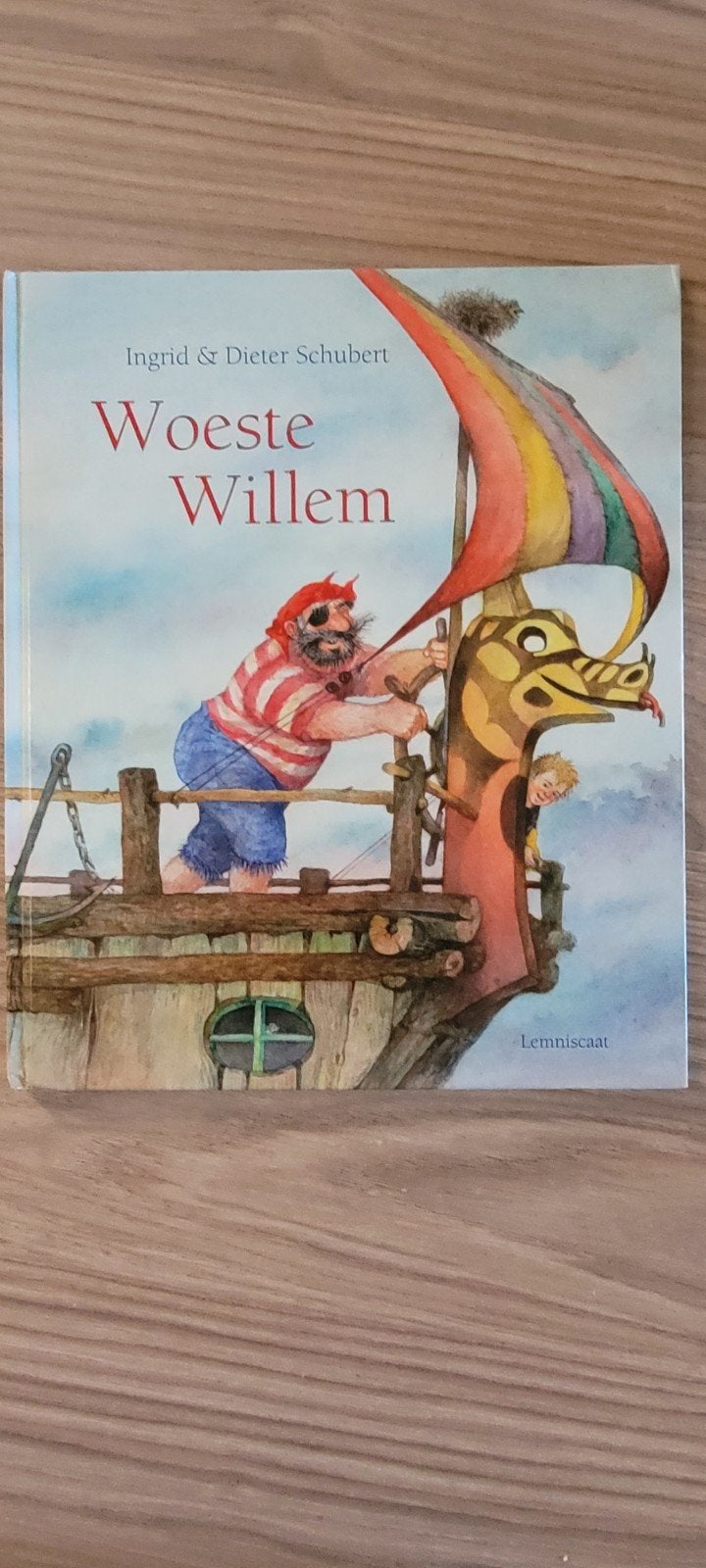 Prentenboek Woeste Willem, Ophalen of Verzenden, Zo goed als nieuw, Ingrid & Dieter Schubert