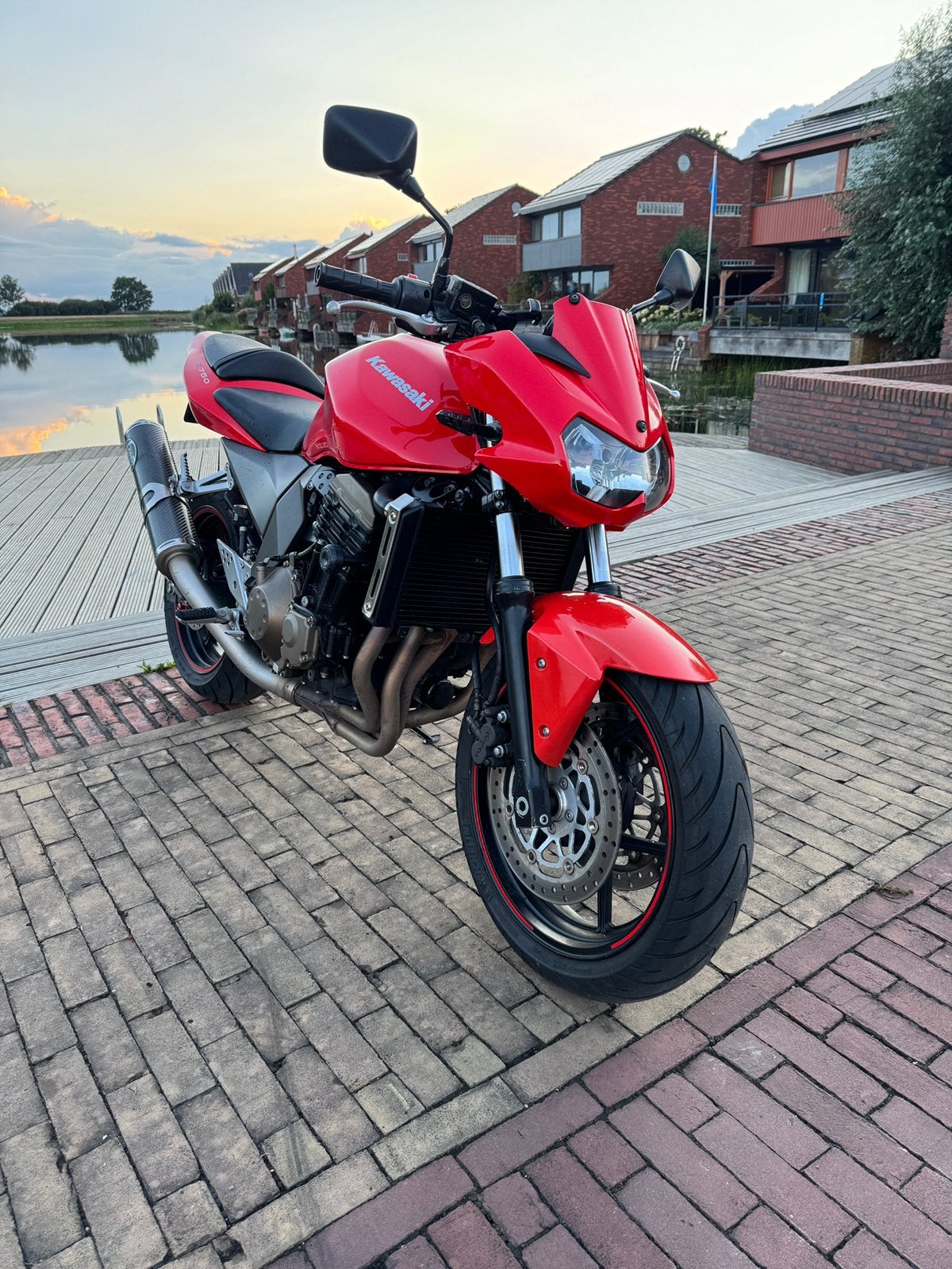 Kawasaki Z750 2004 | 110 PK | Laser Deeptone | 49.221 km, Sportuitlaat, 750 cc, Occasion, 4 cilinders