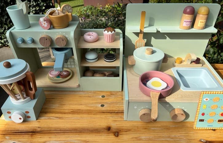 Little Dutch keukentje en koffiecorner set, Ophalen, Zo goed als nieuw, Meubelstuk of Keukentje