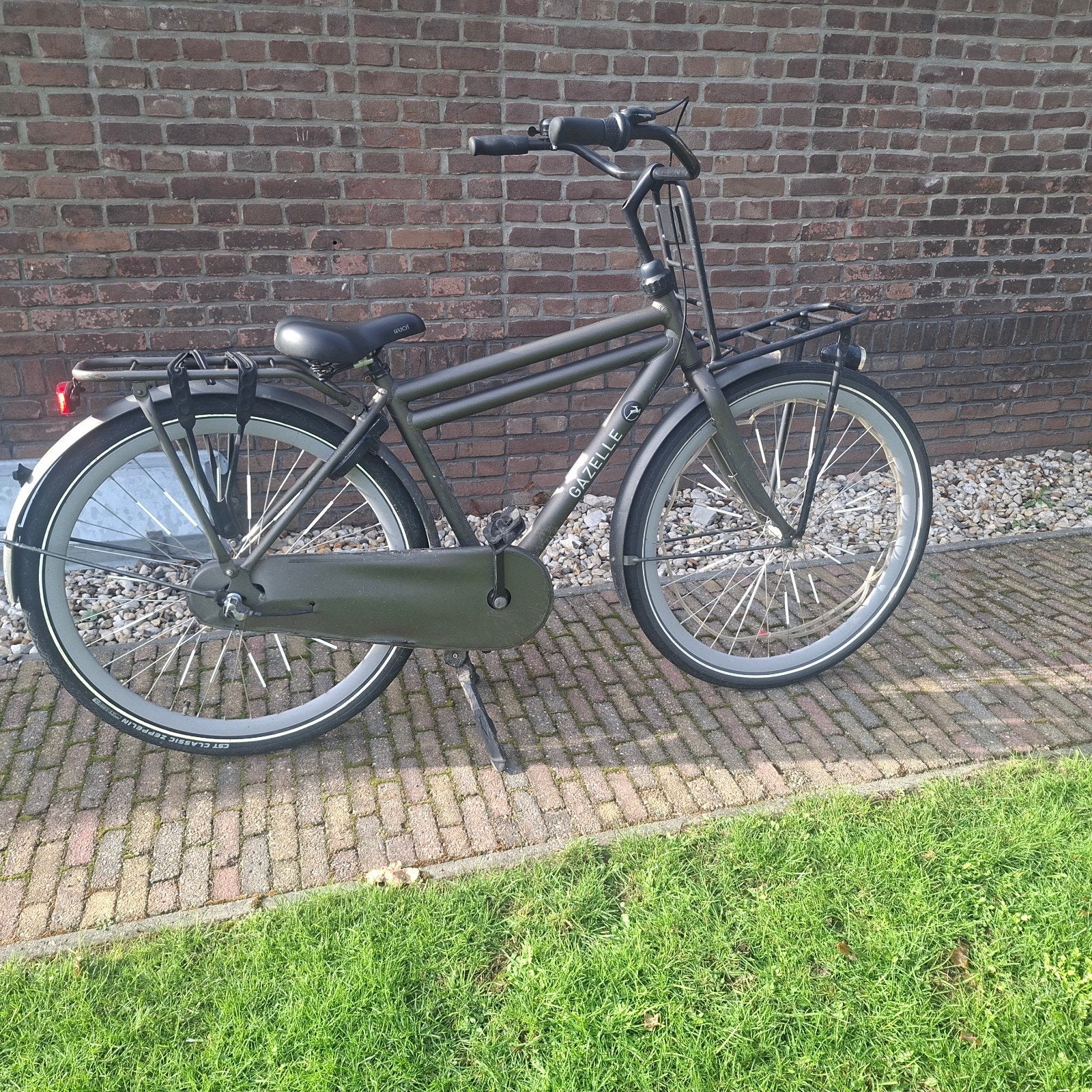 gazelle jongensfiets frame maat 49, Terugtraprem, Gebruikt, Versnellingen, Gazelle