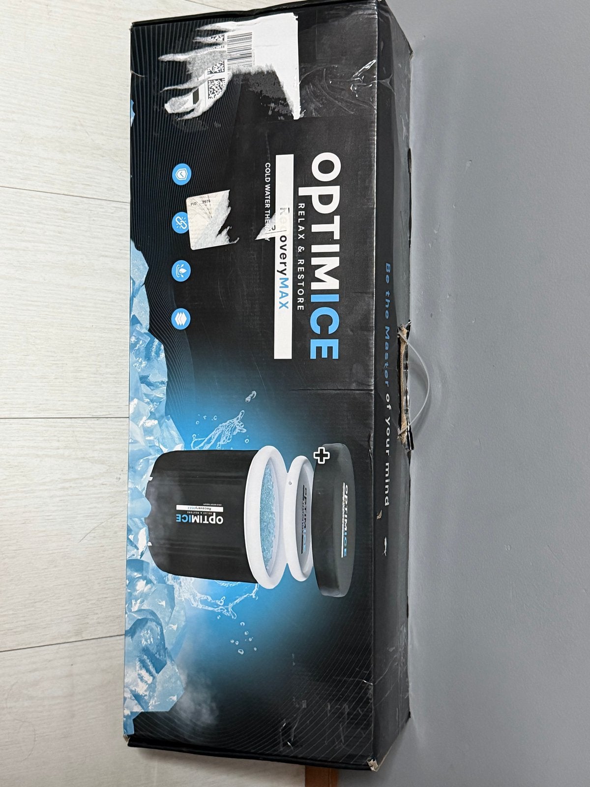 Optimice Draagbaar IJsbad - Herstel en Ontspanning, Ophalen of Verzenden, Nieuw