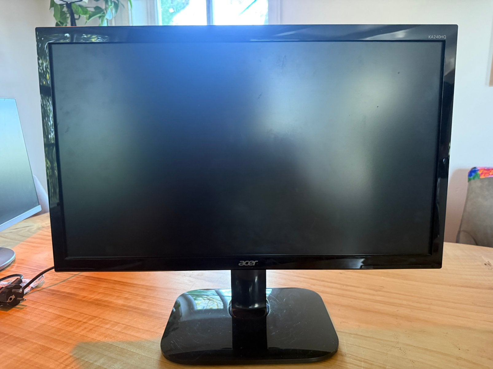 Acer KA240HQ 24” 1080p LCD monitor, DVI, Gebruikt, IPS, Full HD